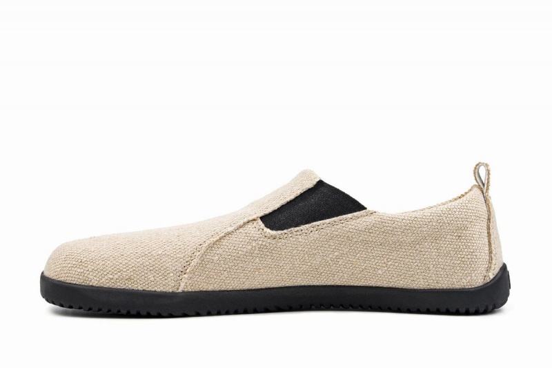 Slip On Tenisky Ahinsa Hemp Naboso Panske Béžové | MGP8544HN