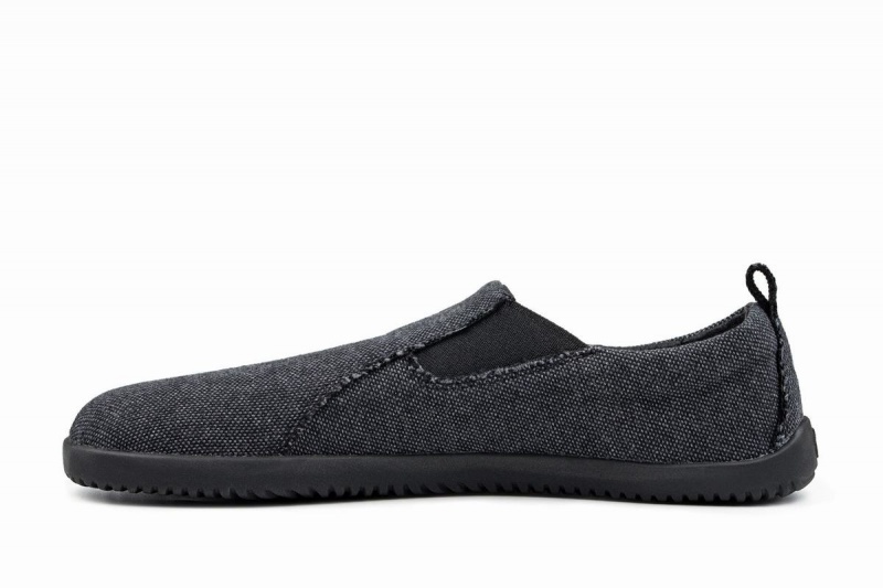 Slip On Tenisky Ahinsa Recycled Naboso Damske Tmavo Siva | VWQ6020RF